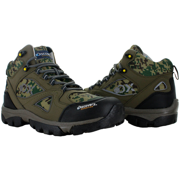 DISCOVERY CHANEL BOTA OUTDOOR ECOPIEL MILITAR HOMBRE 82995