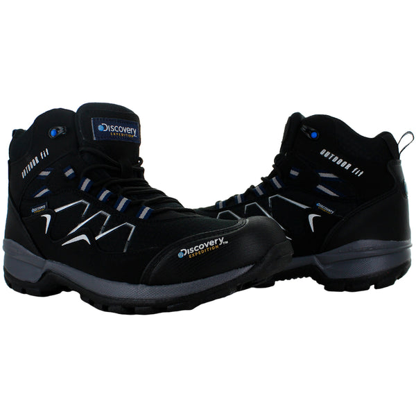 DISCOVERY CHANEL BOTA OUTDOOR ECOPIEL NEGRO HOMBRE 82996