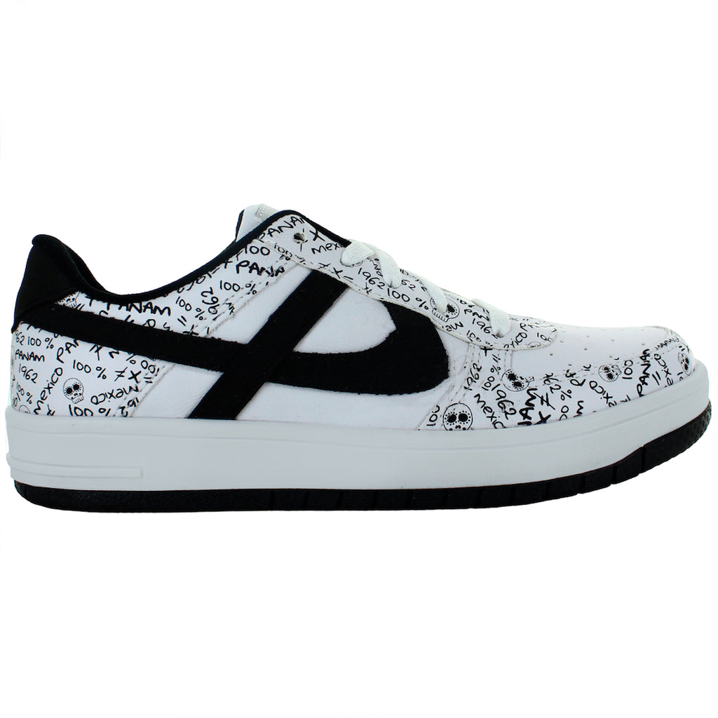 PANAM TENIS VESTIR CASUAL MODA SKATE CALAVERAS JUVENIL 83247