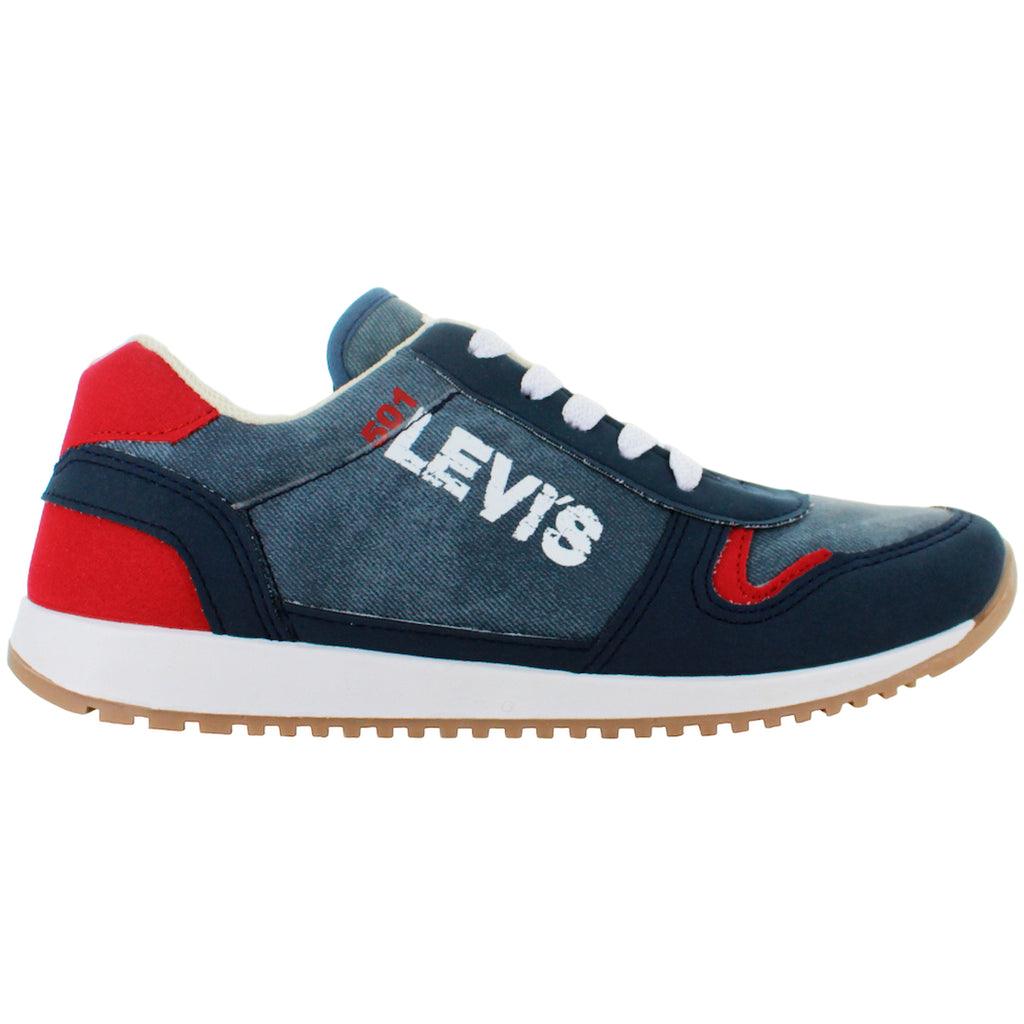 LEVIS TENIS MODA CASUAL CONFORT MEZCLILLA GRIS JUVENIL 83250