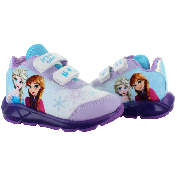 FROZEN TENIS LUZ CASUAL CONFORT POLIESTER NIÑA BEBE 83634