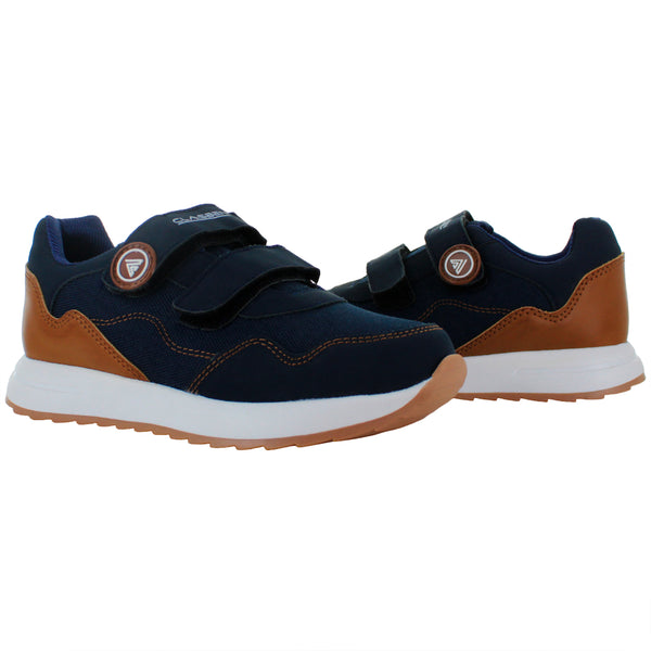 CLASBEN TENIS CASUAL CORRER CONFORT NOBUCK MARINO NIÑO 83741