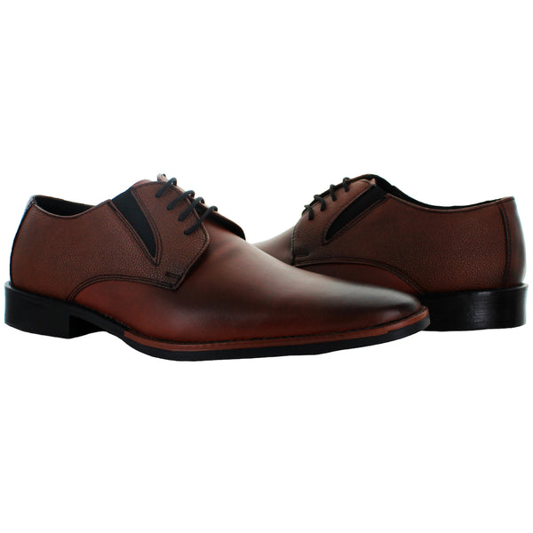 LUGO CONTI ZAPATO CHOCLO VESTIR CASUAL CAFE HOMBRE 83856