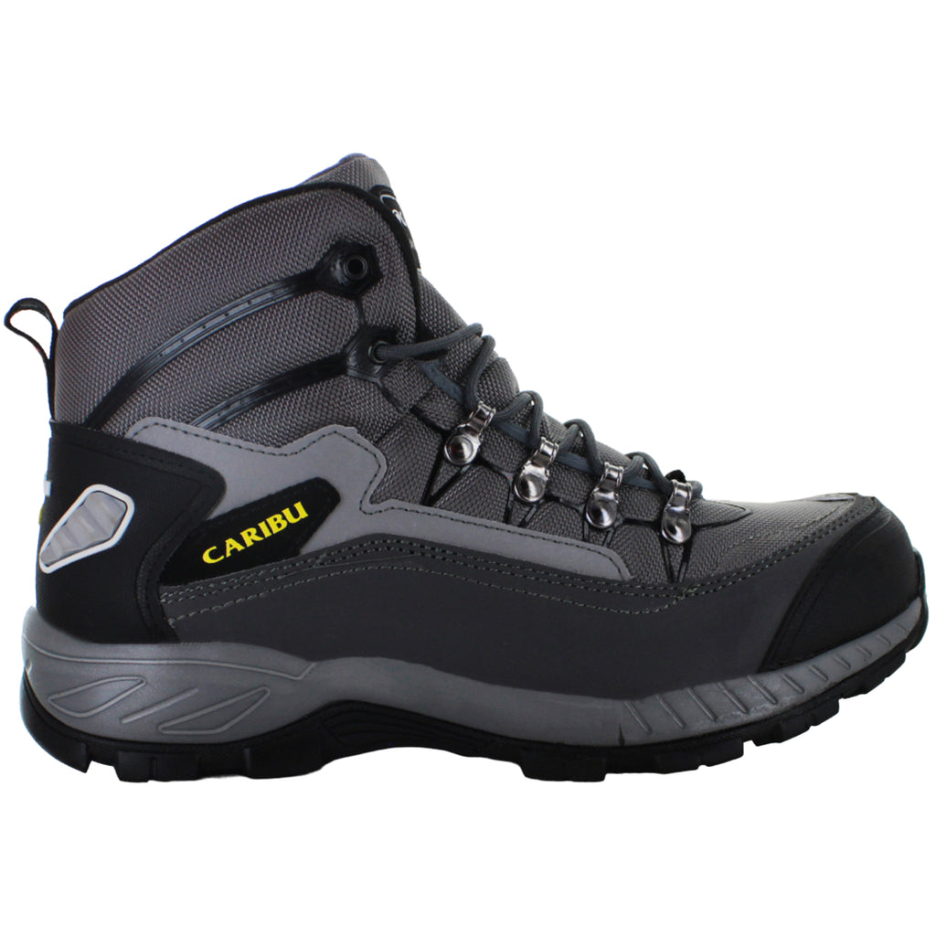 CARIBU BOTA OUTDOOR ANTIDERRAPANTE GRIS NEGRO HOMBRE 84209