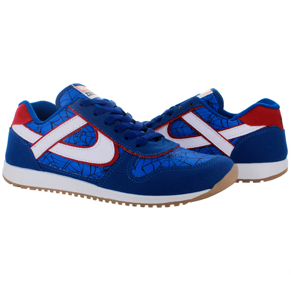 PANAM TENIS VESTIR CASUAL SPIDERMAN SKATE AZUL HOMBRE 84270