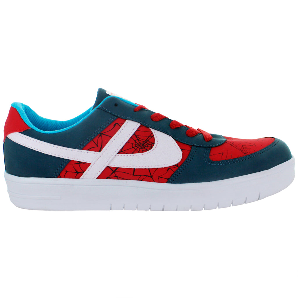 PANAM TENIS VESTIR CASUAL SPIDERMAN ROJO AZUL HOMBRE 84271