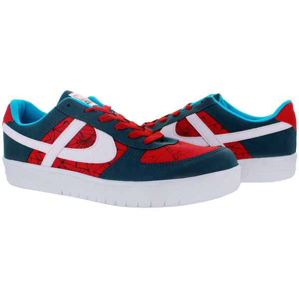 PANAM TENIS VESTIR CASUAL SPIDERMAN ROJO AZUL HOMBRE 84271
