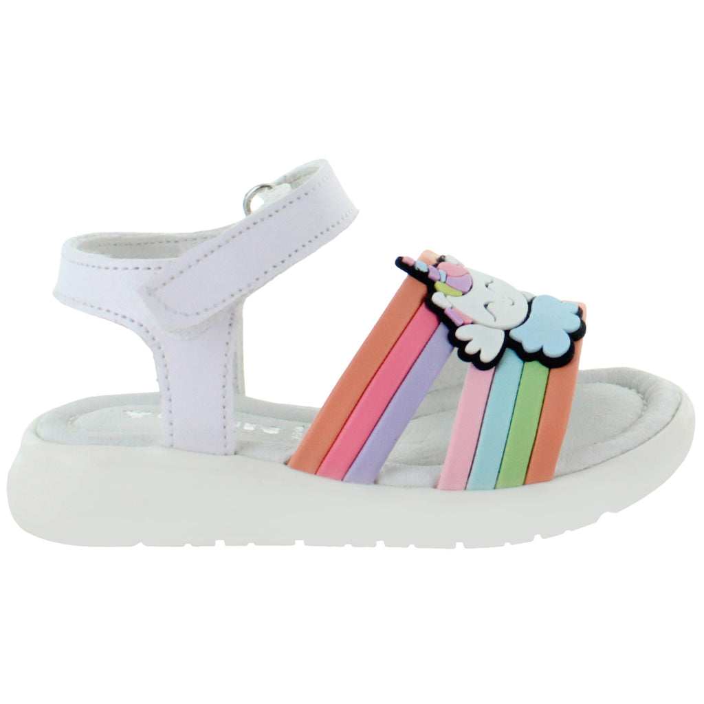 YUYIN SANDALIA VESTIR CASUAL AJUSTABLE MULTICOLOR NIÑA 84525
