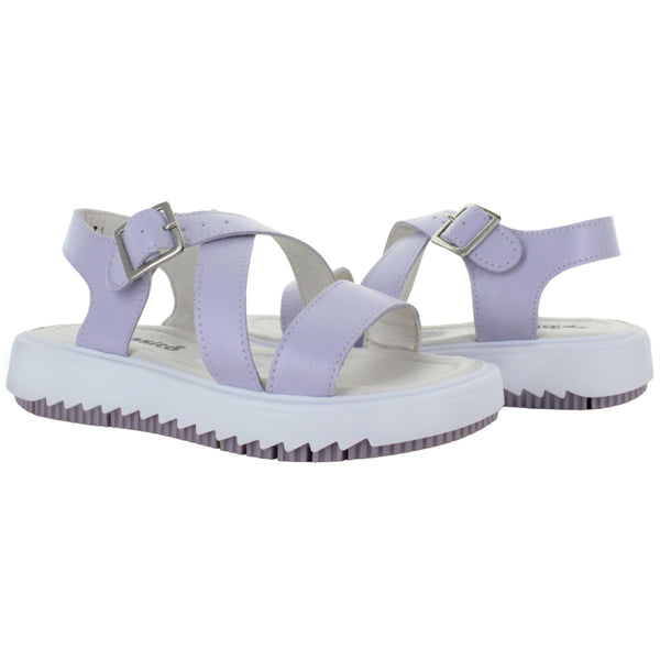 BLASITO SANDALIA MODA VESTIR CASUAL ELEGANTE LILA NIÑA 84530