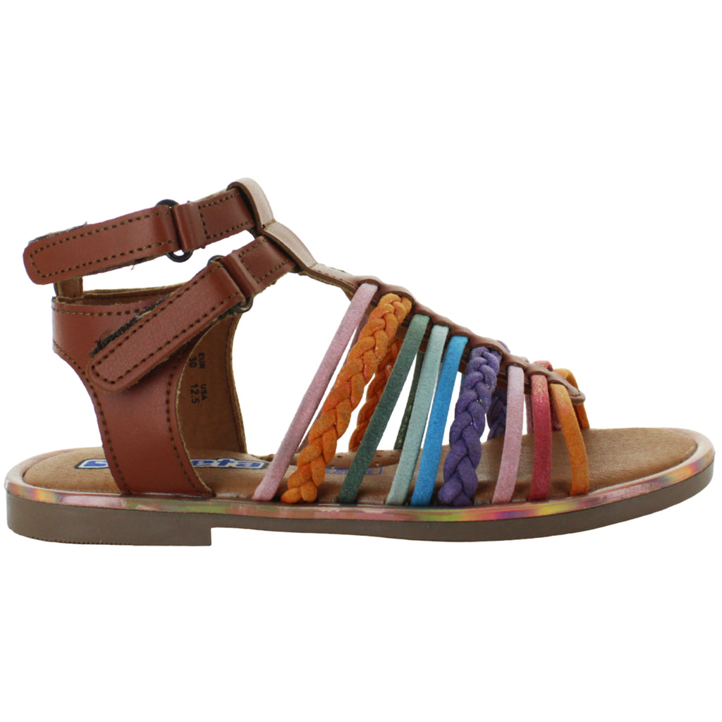 COQUETA SANDALIA ROMANA VESTIR CASUAL TRENZAS NIÑA 84674