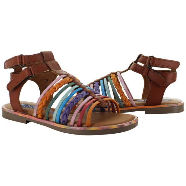 COQUETA SANDALIA ROMANA VESTIR CASUAL TRENZAS NIÑA 84674