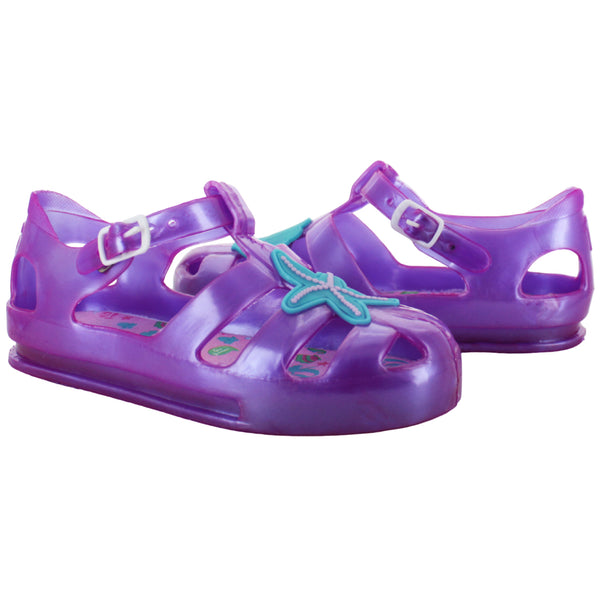 BUBBLE GUMMERS HUARACHE GUARDERIA BAÑO LILA NIÑA BEBE 84857