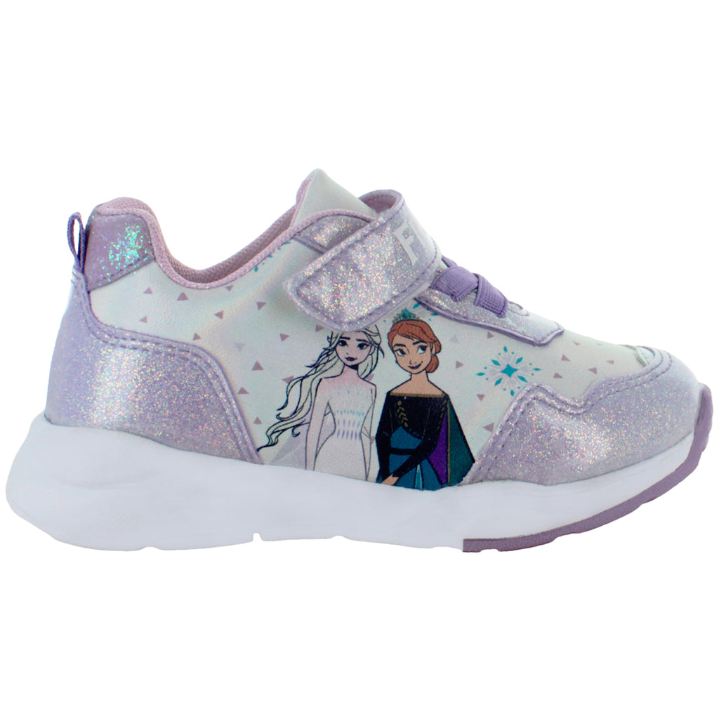 FROZEN TENIS DISEÑO DISNEY ELSA Y ANNA MORADO NIÑA 84999