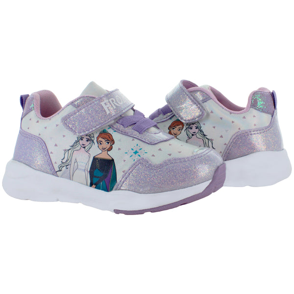 FROZEN TENIS DISEÑO DISNEY ELSA Y ANNA MORADO NIÑA 84999