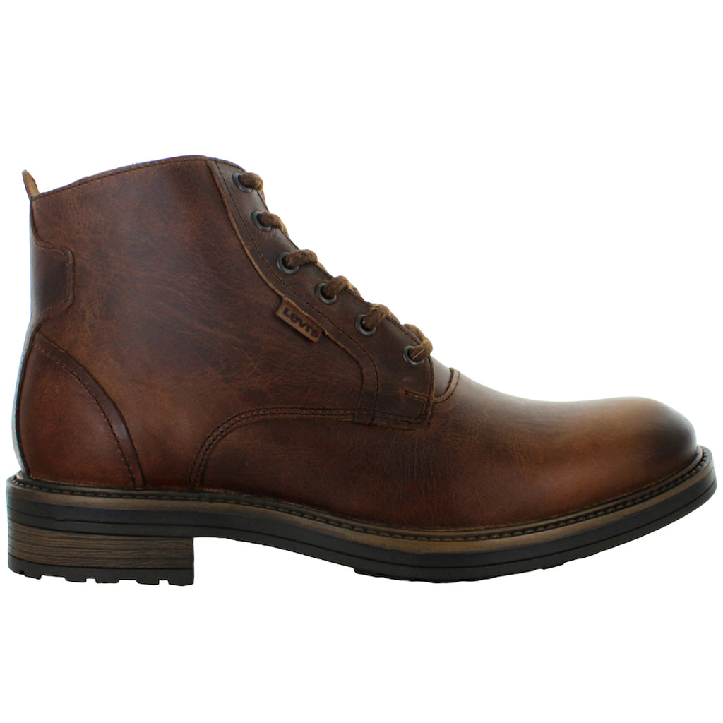 LEVIS BOTA CASUAL VESTIR ELEGANTE PIEL CAFE HOMBRE 85204