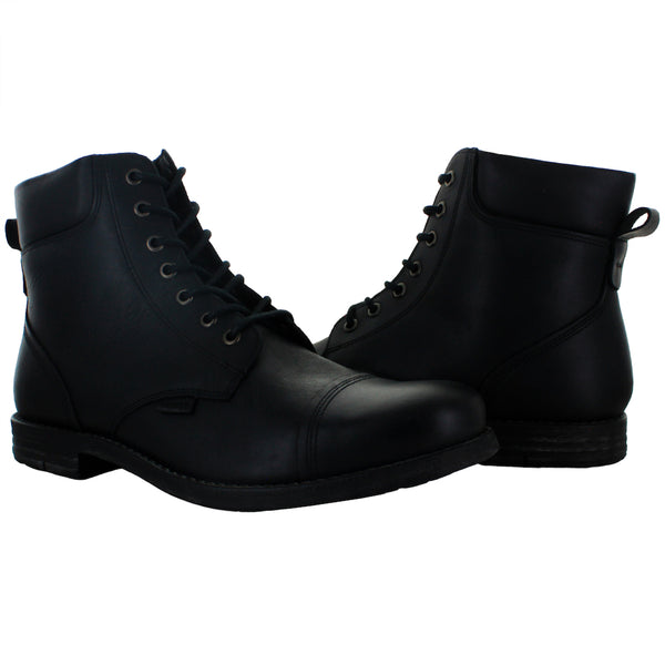 LEVIS BOTA CASUAL VESTIR ELEGANTE PIEL NEGRO HOMBRE 85205