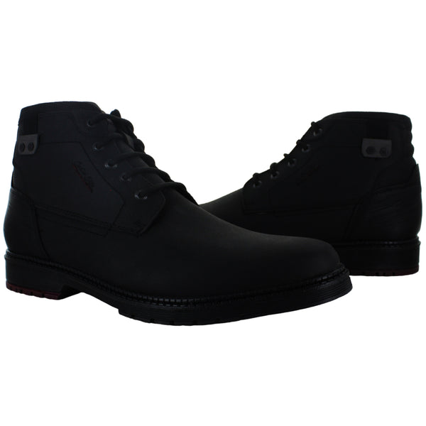 CUSTOM STYLE BOTA VESTIR CASUAL ELEGANTE NEGRO HOMBRE 85206