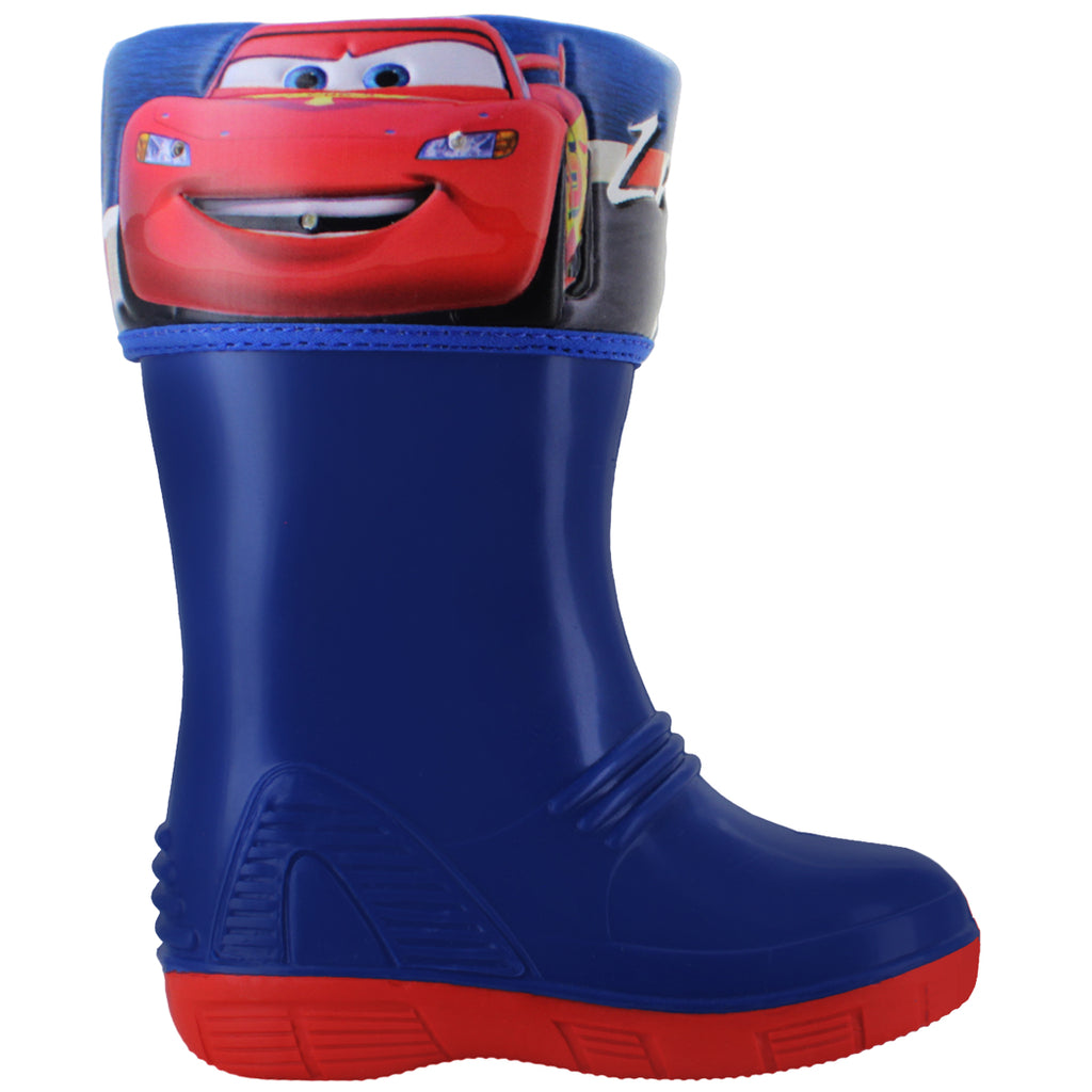 BUBBLE GUMMERS BOTA LLUVIA CHARCOS AGUA CARS NIÑO BEBE 85303