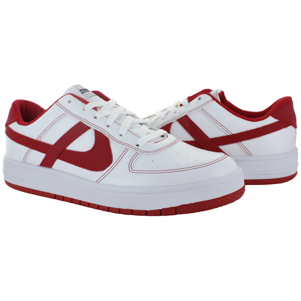 PANAM TENIS CASUAL VESTIR COMODO BLANCO ROJO HOMBRE 85333