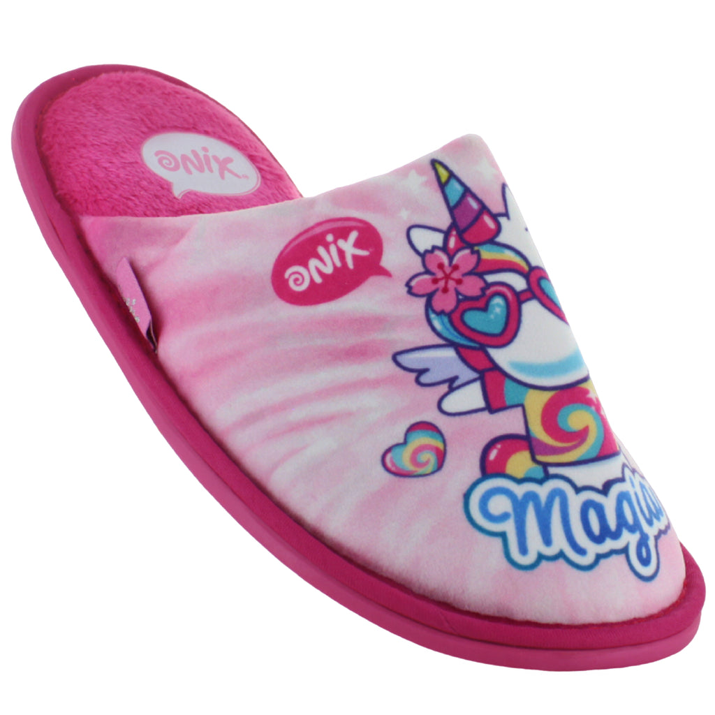 ONIX PANTUFLA SUAVE UNICORNIO COMODIDAD CONFORT MUJER 85614