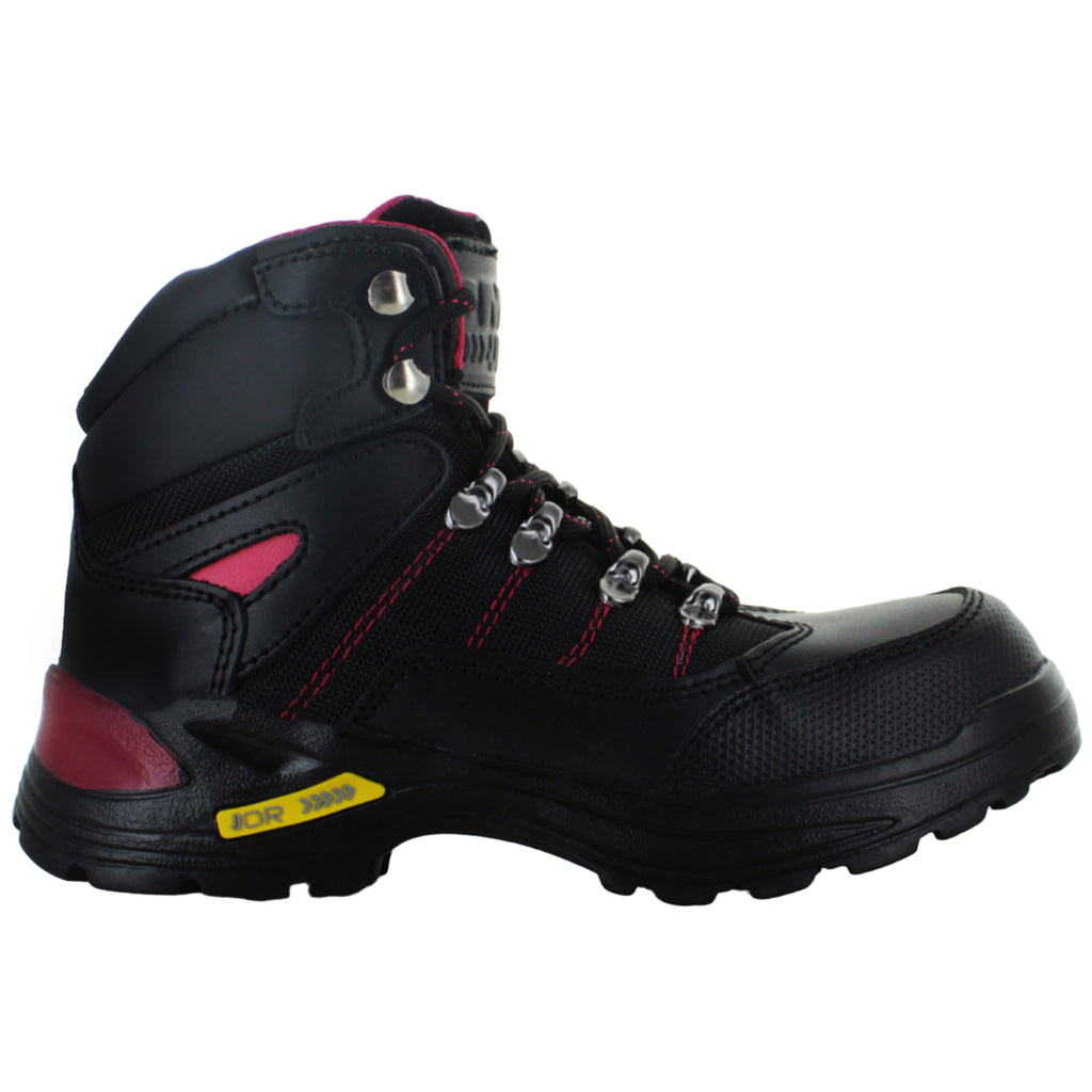 PMA BOTA TRABAJO INDUSTRIAL CASCO ACERO PIEL MUJER 86458