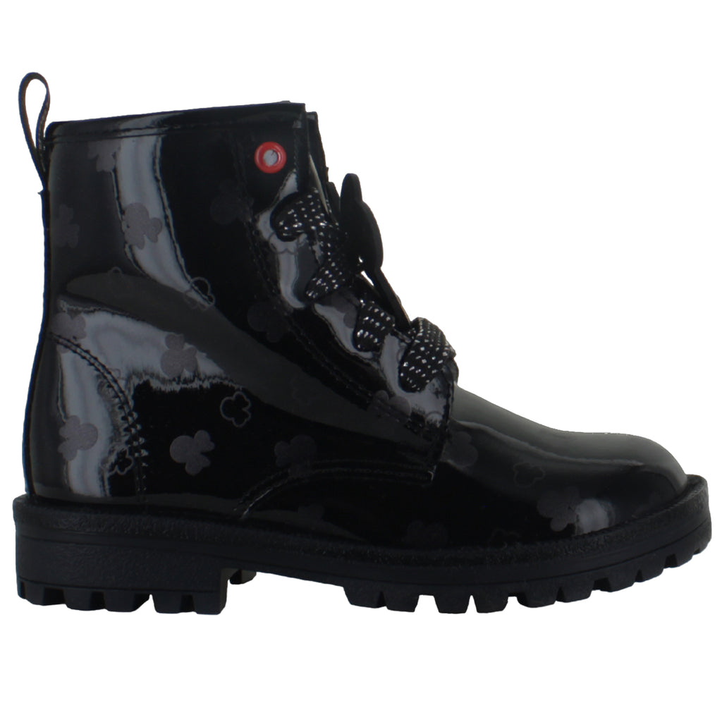 MINNIE BOTIN MODA CASUAL ANTIDERRAPANTE CHAROL NIÑA 86559