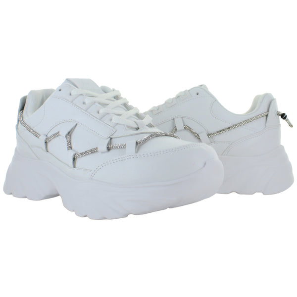 CLASBEN TENIS SPORT MODA CASUAL BRILLOS CONFORT MUJER 87023