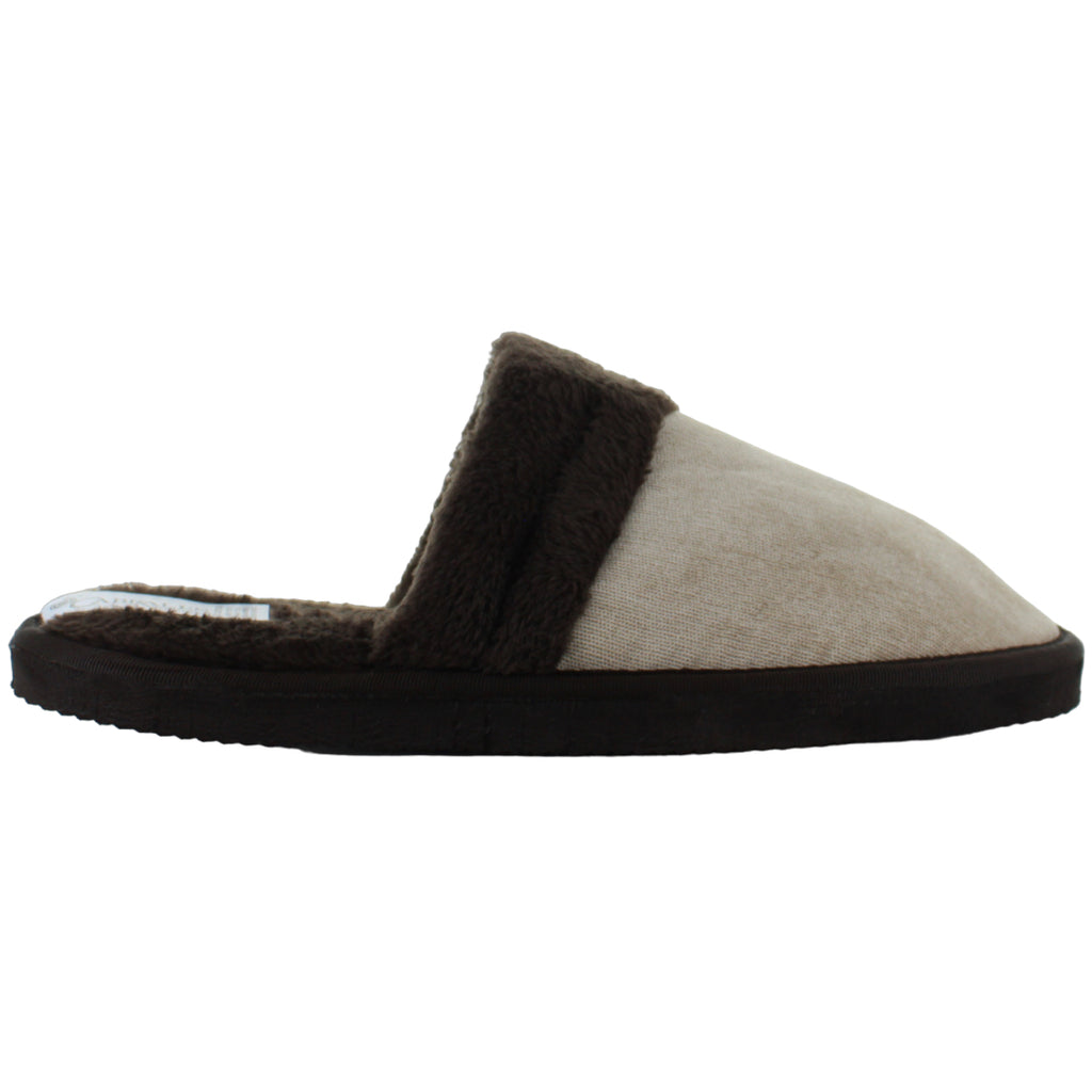 CABRALES PANTUFLA SUECO SLIP ON AFELPADA SUAVE HOMBRE 87233