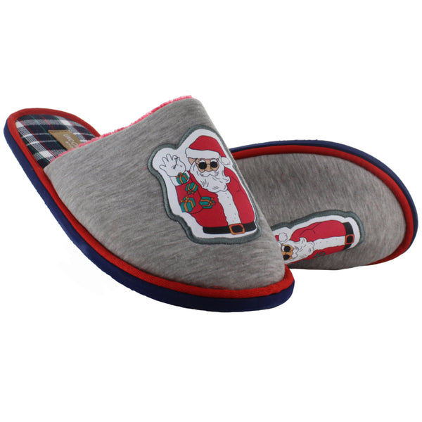 UNCOMMON PANTUFLA NAVIDAD DESCANSO CONFORT SANTA HOMBRE 87241