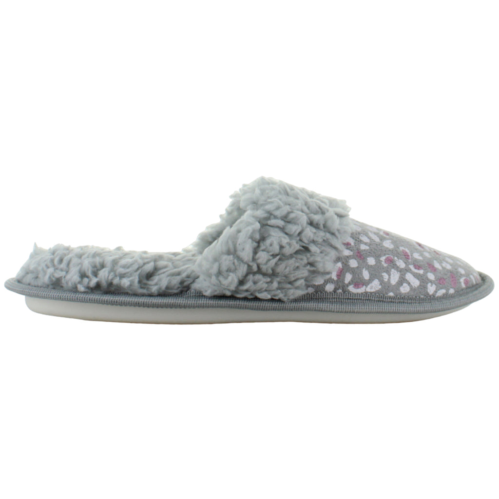 COMFORT FIT PANTUFLA SUECO MODA CONFORT AFELPADA MUJER 87288