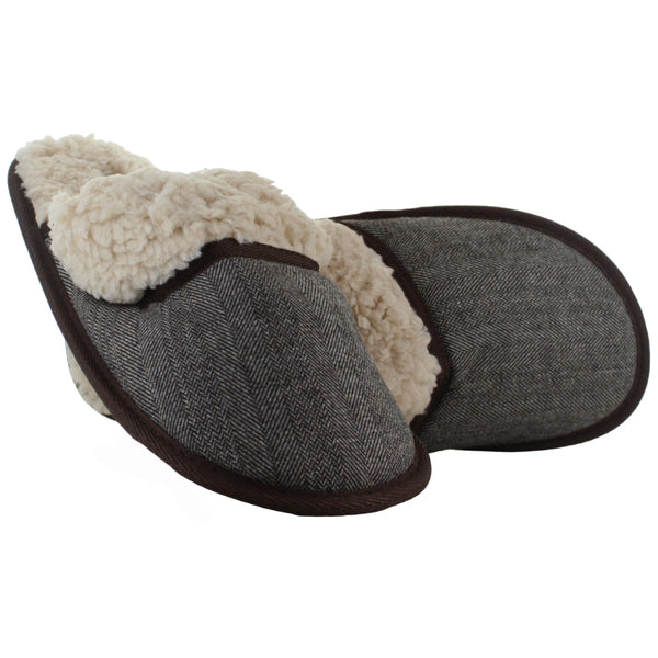 COMFORT FIT PANTUFLA SUECO DESCANSO AFELPADA HOMBRE 87307