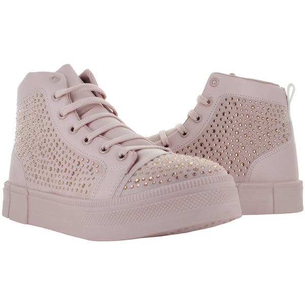 ZIZUS TENIS BOTA PLATAFORMA CASUAL SPORT BRILLOS MUJER 87473