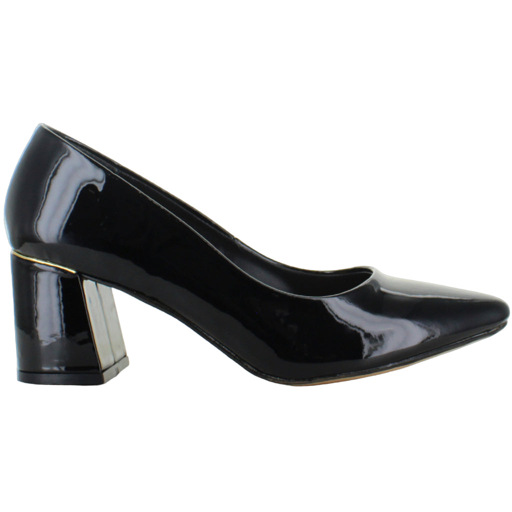 LADY PAULINA ZAPATILLA TACON ANCHO MODA FORMAL MUJER 87801