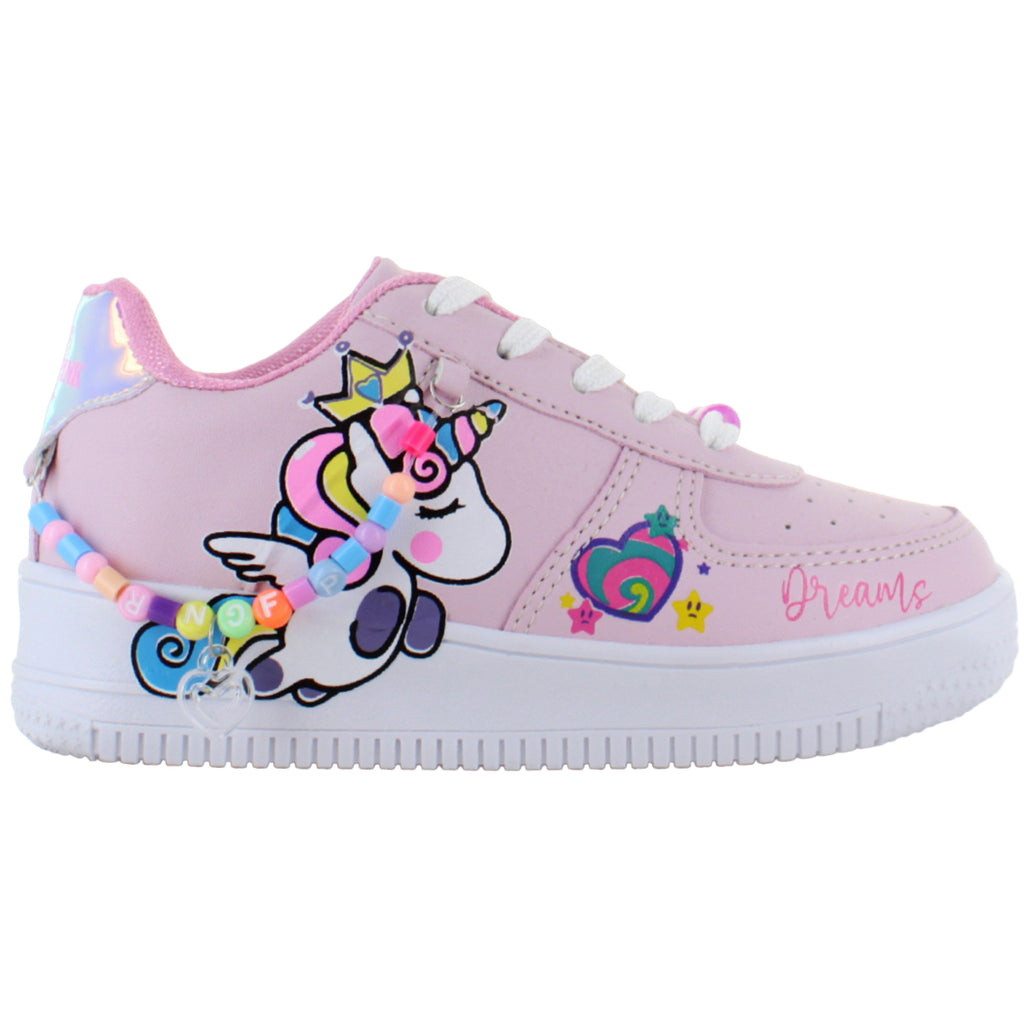 MISS PINK TENIS CASUAL UNICORNIO CADENA CUBITOS NIÑA 87824
