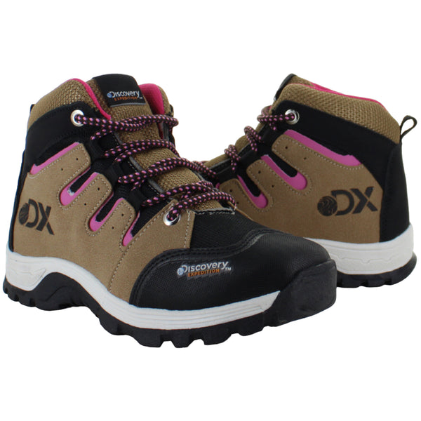 DISCOVERY CHANEL BOTA OUTDOOR MODA CASUAL CONFORT NIÑA 87986