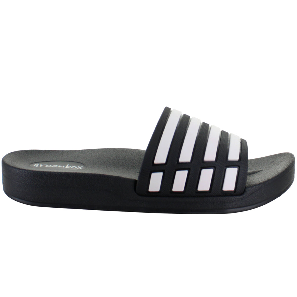 GREEN BOX SANDALIA SLIDE SUECO MODA SPORT PLAYA HOMBRE 88140