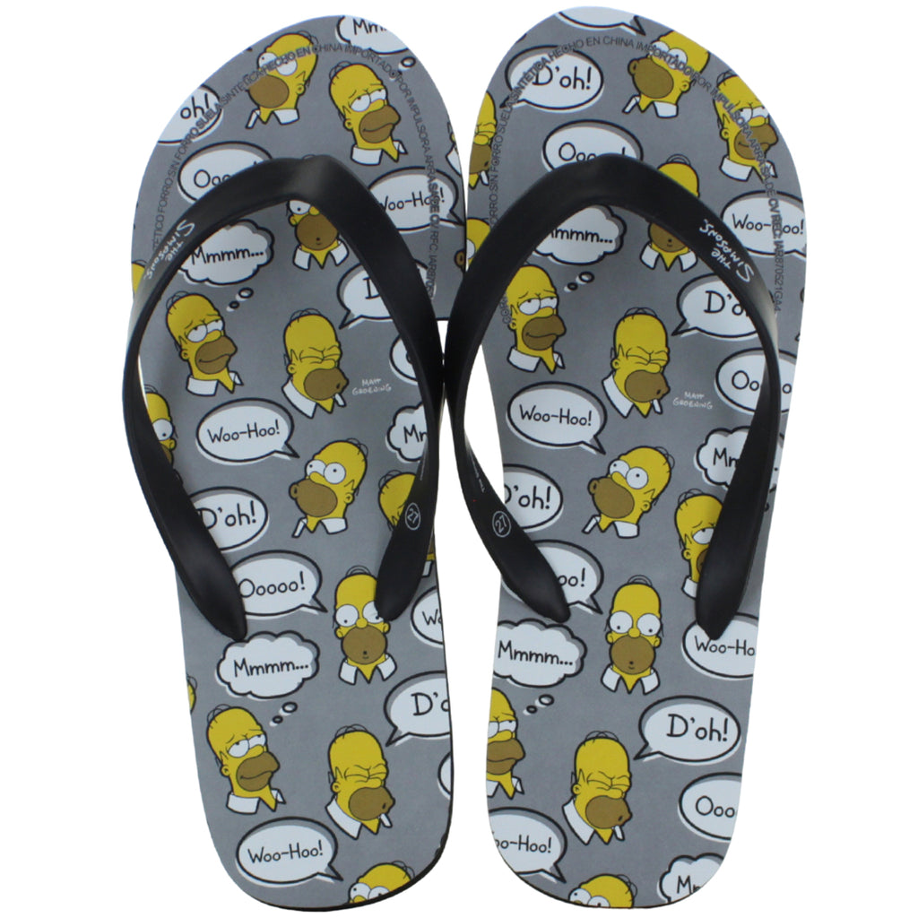 SIMPSONS SANDALIA FLIP FLOP HOMERO MODA CASUAL HOMBRE 88340