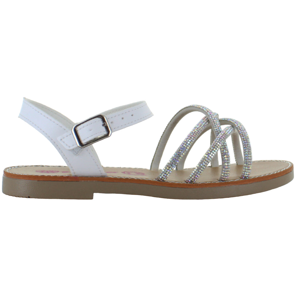 TROPICANA SANDALIA CASUAL ELEGANTE TIRAS BRILLOS NIÑA 88573
