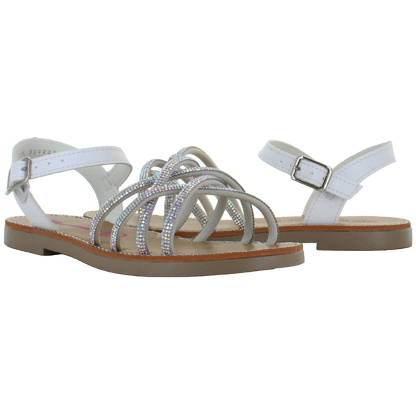 TROPICANA SANDALIA CASUAL ELEGANTE TIRAS BRILLOS NIÑA 88573