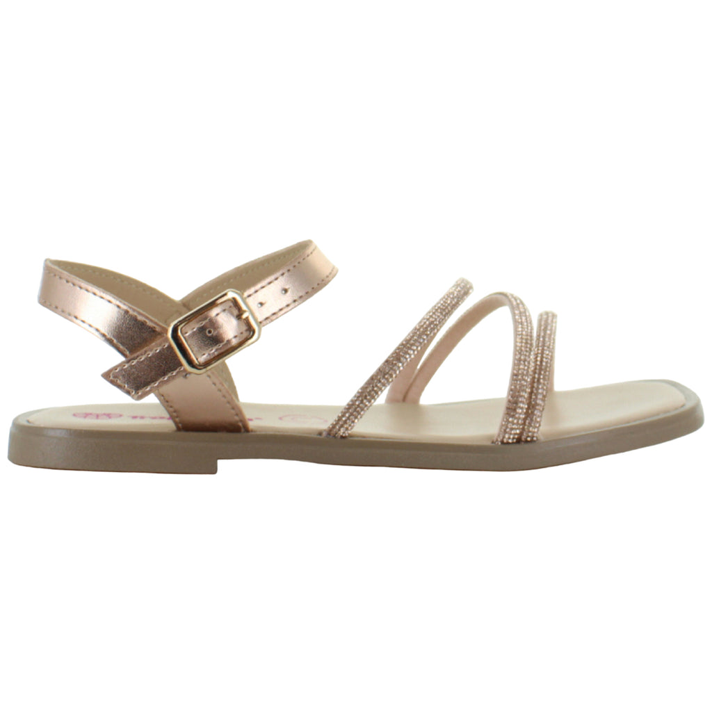 TROPICANA SANDALIA CASUAL ELEGANTE TIRAS BRILLOS NIÑA 88589