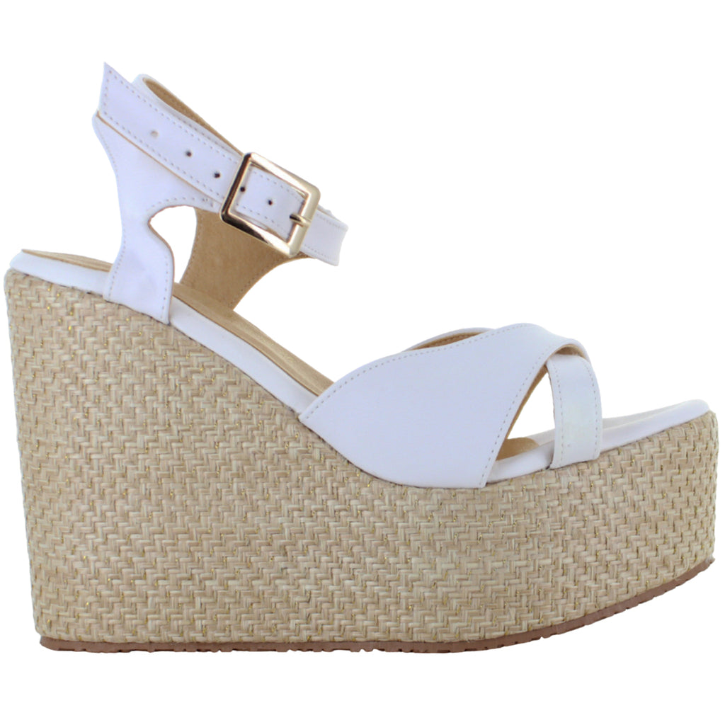 BAT KOLL SANDALIA PLATAFORMA ALPARGATA ELEGANTE MUJER 88917