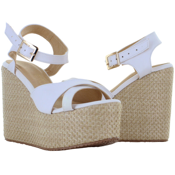 BAT KOLL SANDALIA PLATAFORMA ALPARGATA ELEGANTE MUJER 88917
