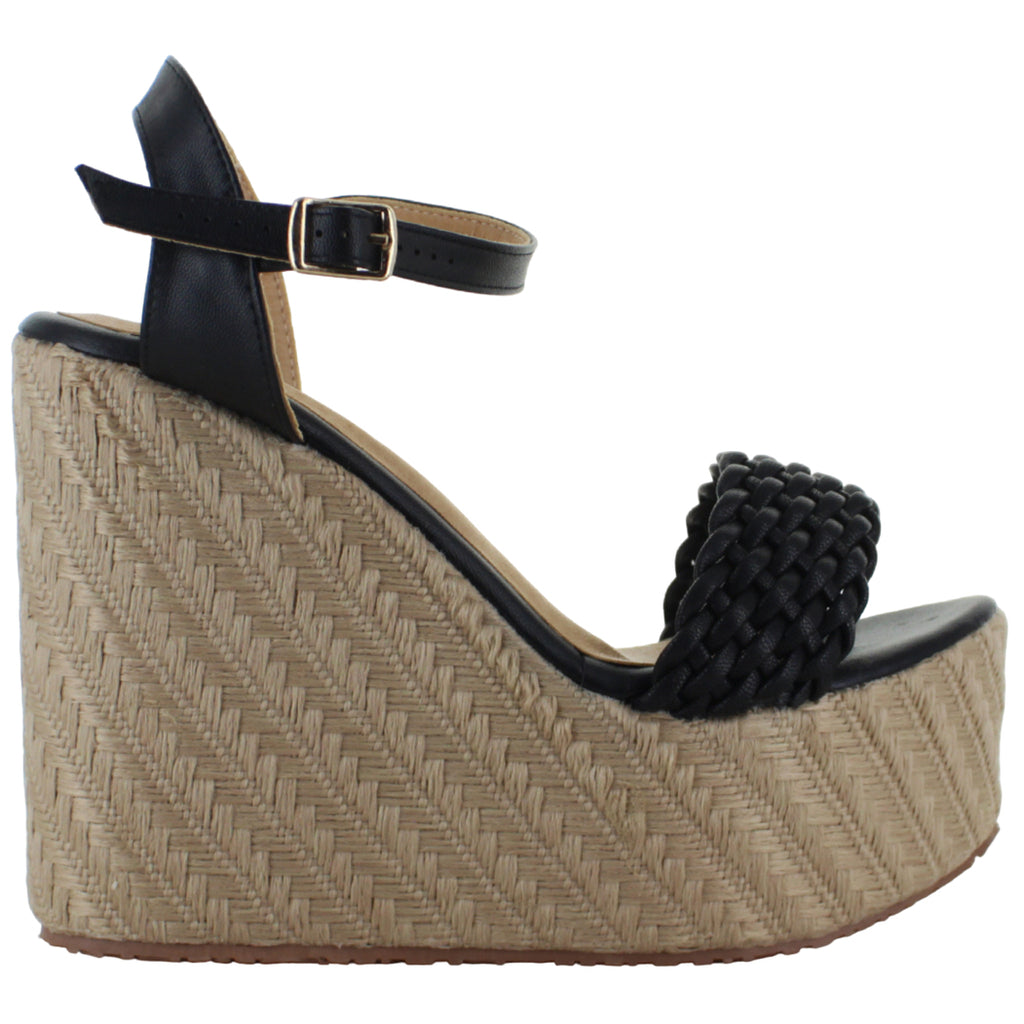 BAT KOLL SANDALIA PLATAFORMA ALPARGATA ELEGANTE MUJER 89178