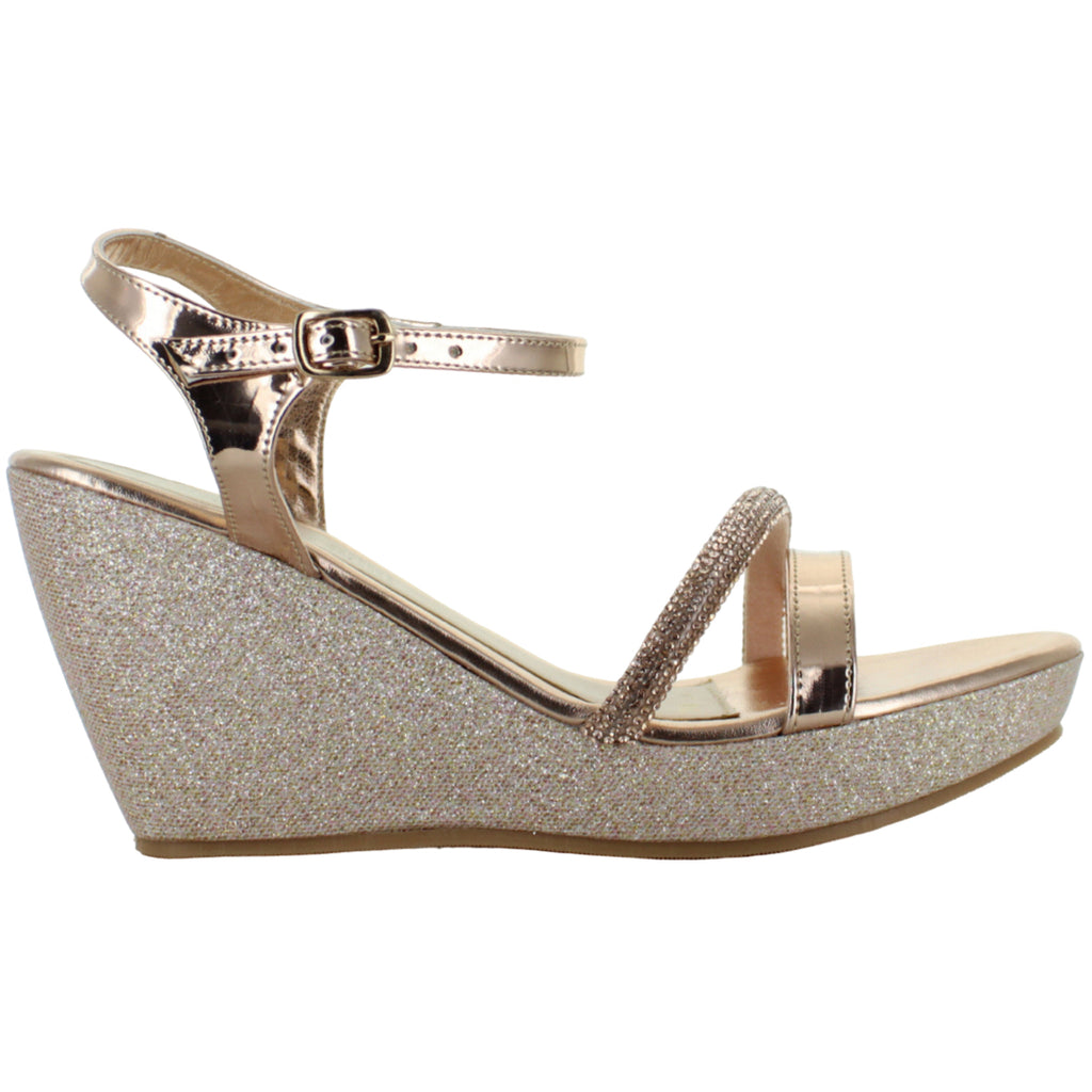 JOZA SANDALIA FIESTA ELEGANTE PULSERA BRILLOS MUJER 89395