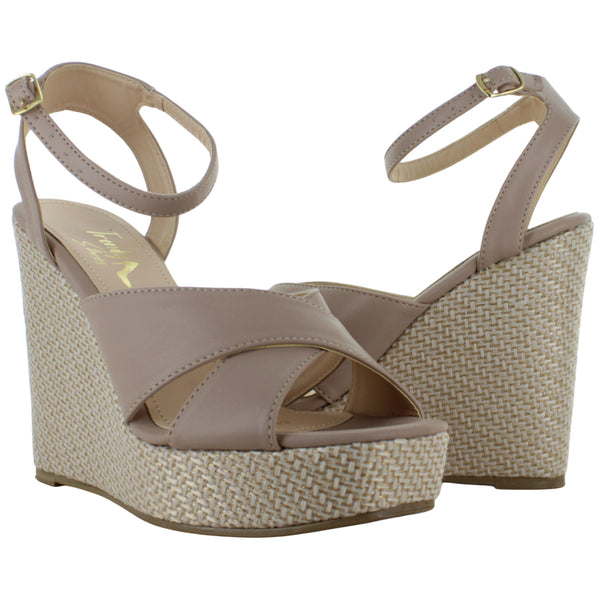 TRENDY SHOES SANDALIA PLATAFORMA ELEGANTE YUTE MUJER 89415