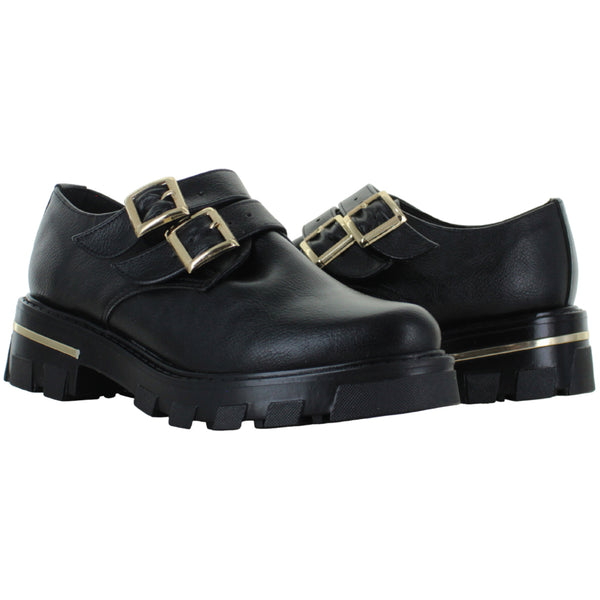 LADY ONE ZAPATO VESTIR ELEGANTE CASUAL HEBILLAS MUJER 89543