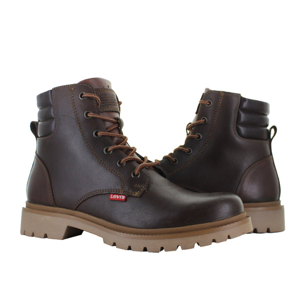 LEVIS BOTA MILITAR MODA CASUAL AJUSTABLE PIEL JUVENIL 89576