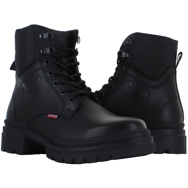 LEVIS BOTA MILITAR VESTIR CASUAL AJUSTABLE PIEL MUJER 89577