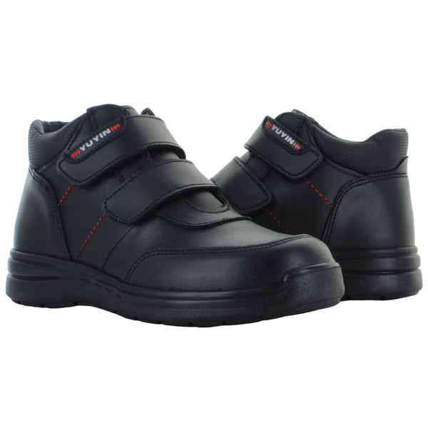 YUYIN BOTA ESCOLAR VESTIR FORMAL AJUSTABLE PIEL NIÑO 89721