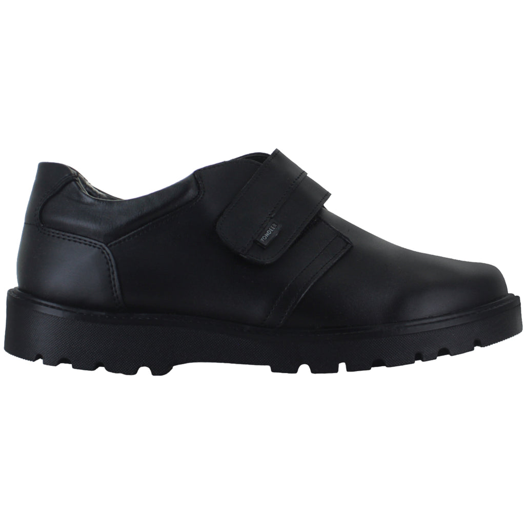 YONDEERS ZAPATO MODA ESCOLAR FORMAL CASUAL VELCRO NIÑO 89725